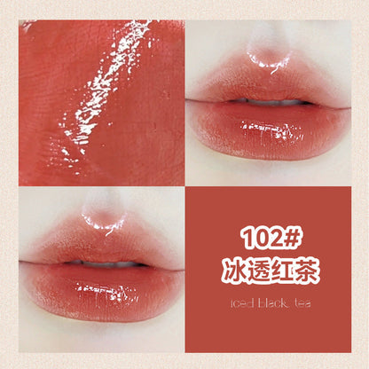 NOVO Honey Kiss Milk Jelly Lipstick Pen does not fade, does not stick to cups, is waterproof and moisturizing, and is a natural whitening lipstick. 