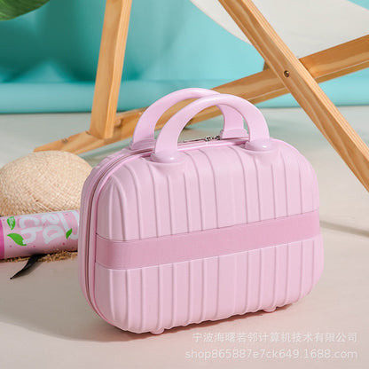 14 inch suitcase female internet celebrity makeup case portable small size carry-on 1 mini travel suitcase storage bag large capacity 