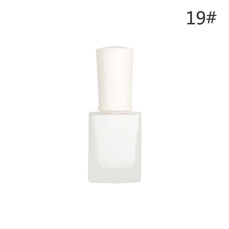 bk2024 summer fashion matte matte oily nail polish no baking long-lasting not easy to fall off can not be peeled frosted wholesale