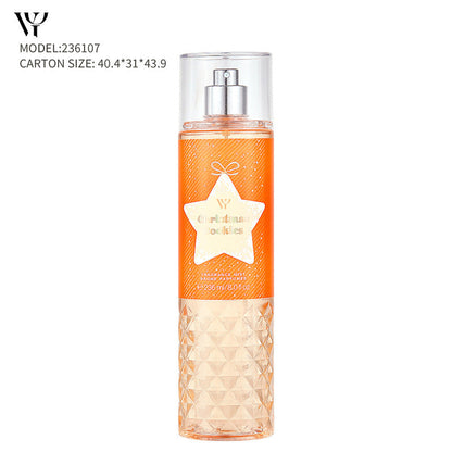 Cross-border Southeast Asian hot-selling Victoria Flower Season Fragrance Body Spray Diamond-shaped women's perfume long-lasting fragrance light fragrance