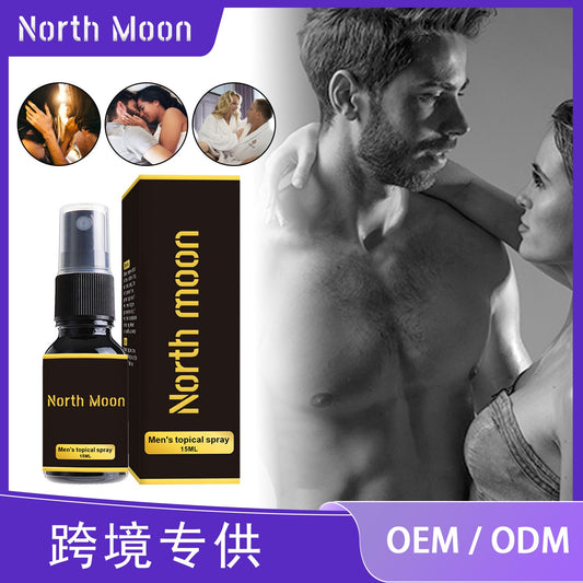 North Moon men's external spray enhances men's physique, couples, adult sex appeal, men's external spray 