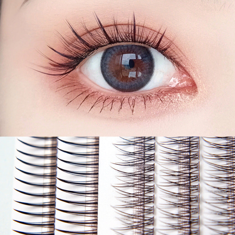 DINGSENA type fairy + fishtail fairy hair mixed set fairy eyelash curling eyelashes various grafted eyelashes