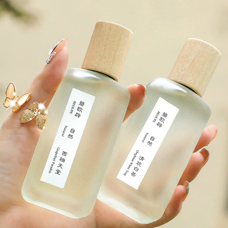 Women's perfume net red hot Qinghuan white tea green tea neutral perfume men and women long-lasting light perfume entity wholesale