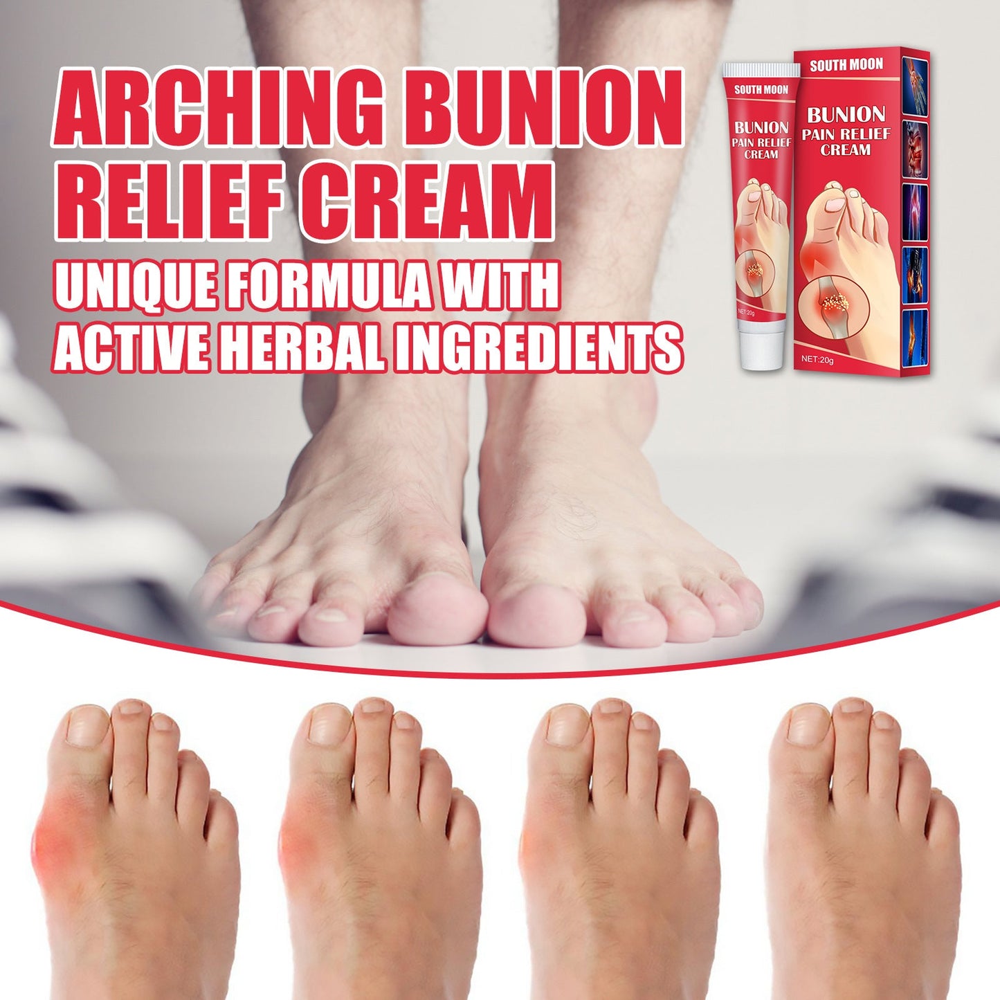 South Moon joint care cream pain care body waist leg tendons relieve pain care health care cream 