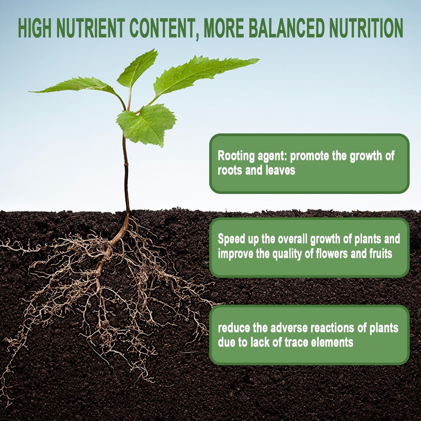 Yegbong rooting powder for transplanting trees and fruit trees, root rooting nutrient powder for cuttings, general use for plant rooting 