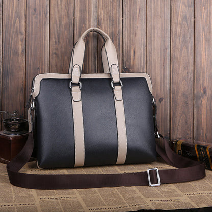 Weicoteri men's bag shoulder bag handbag Korean horizontal briefcase Taobao agent wholesale