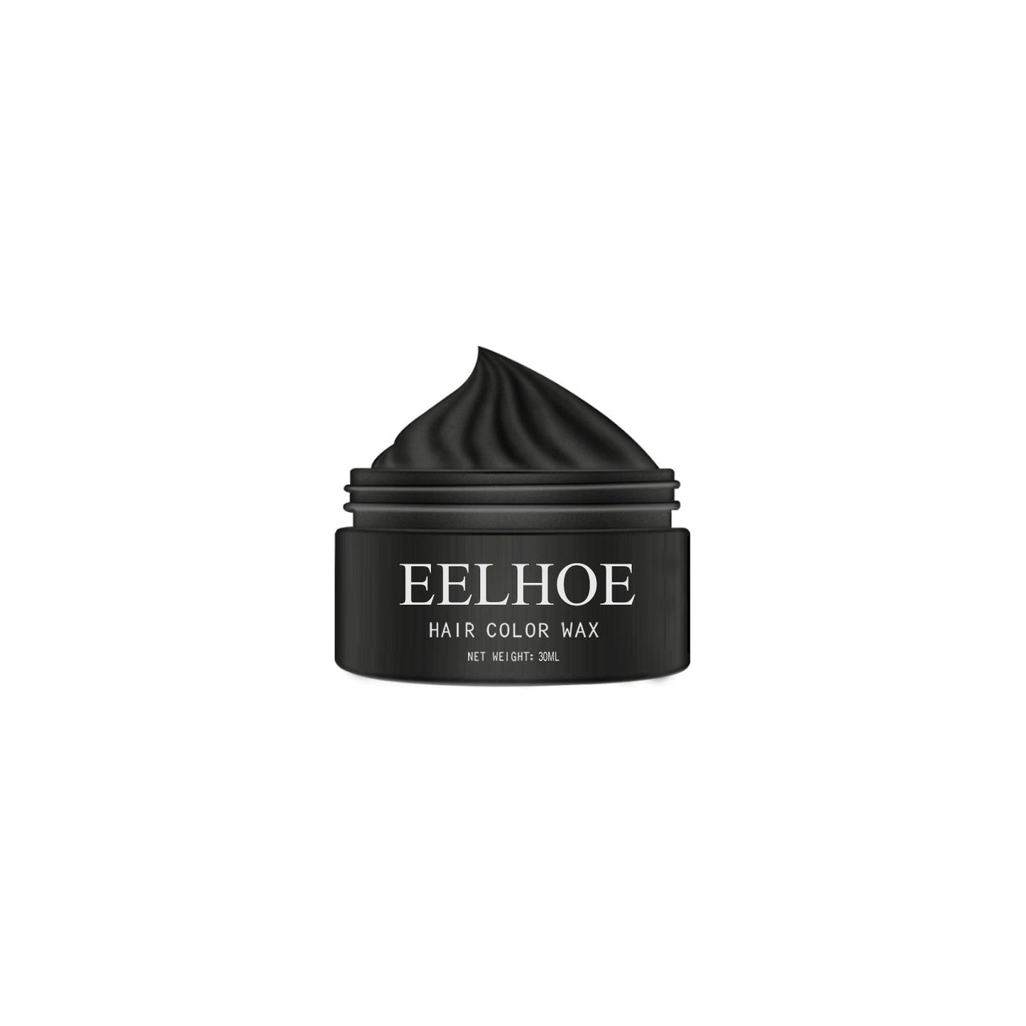 EELHOE temporary hair wax grandma gray colorful hair wax hair mud natural color one-time easy coloring 