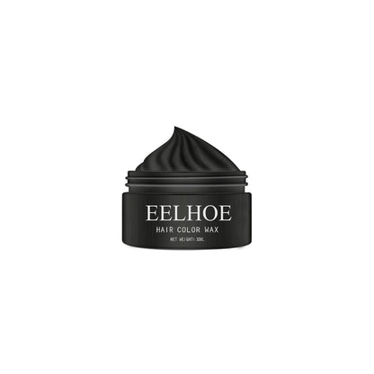 EELHOE temporary hair wax grandma gray colorful hair wax hair mud natural color one-time easy coloring 