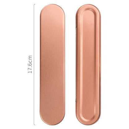 Wholesale grafting eyelash tweezers storage tool tinplate rectangular double layer sponge multi-color tweezers storage box