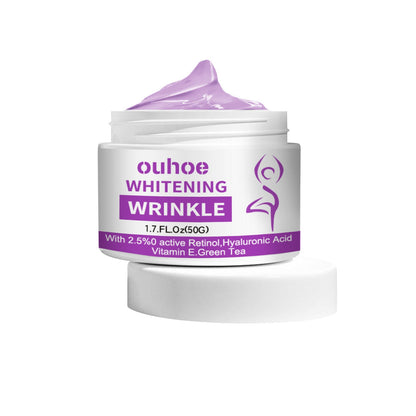 OUHOE anti-aging cream lightens nasolabial lines, fine lines around the eyes, neck lines, firming, anti-wrinkle, lifting facial skin 