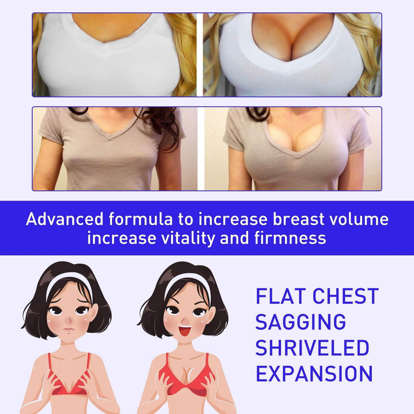 Jaysuing breast cream lifts and straightens postpartum breast sagging care massage firming improvement fullness