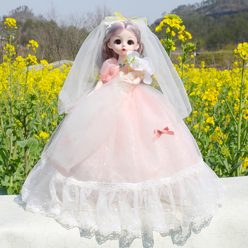 Creative new style tulle skirt princess doll toy girl Barbie doll birthday gift girl Mingrun Barbie