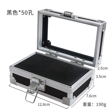 Nail polishing head storage box portable tool box desktop storage rack tool box jack display stand wholesale