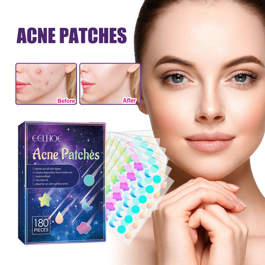 EELHOE Acne Patch ជួសជុលស្បែកមុខ បំបាត់មុន បិទមាត់ សំអាតរន្ធញើស និងផ្ចិតរន្ធញើស 