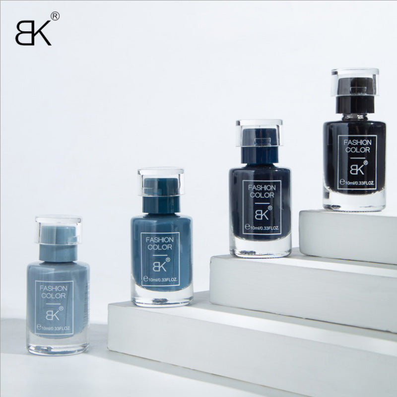 bk girl whitening 7 days 36 colors water-based nail polish no baking long-lasting can not be peeled and pulled no irritation odor wholesale 