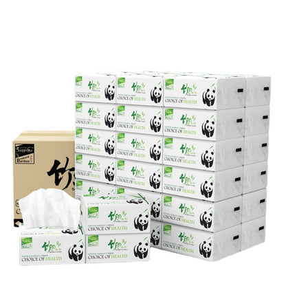 Foreign trade 40 packs of whole box log small package tissue paper English version dining toilet paper catering napkin paper wholesale