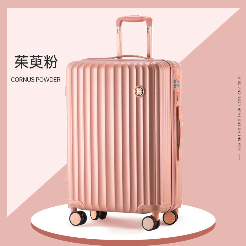 2024 new men's and women's suitcase trolley case universal wheel large capacity zipper suitcase 20 inch password box wholesale 