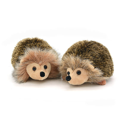 Cross-border hot style small hedgehog plush doll sleeping pillow simulation animal plush doll children's birthday gift