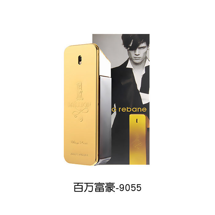 Cross-border popular small town Yixiang Gold Million Men's Perfume Long-lasting Light Fragrance Rich Gentleman Cologne Perfume Wholesale