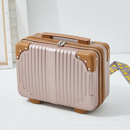 14 inch suitcase Korean mini suitcase women's small light fresh student travel case sturdy wholesale 