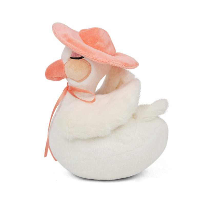 តុក្កតា Swan Doll តុក្កតាសត្វ កាដូតុក្កតាសម្រាប់ក្មេងៗ លក់ដុំ