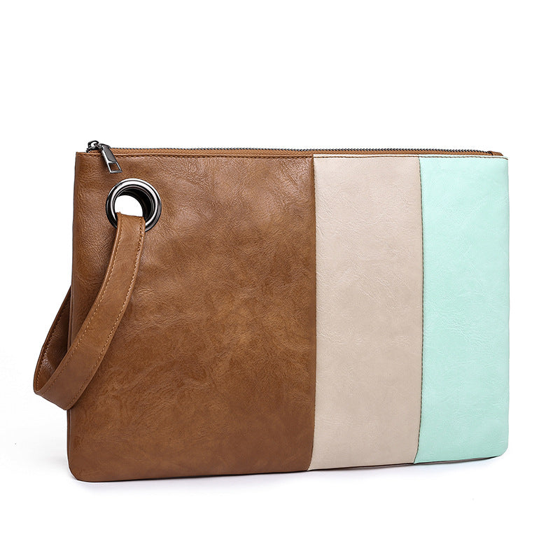 Cross-border trend retro underarm bag small bag women's new men's daily travel clutch bag women