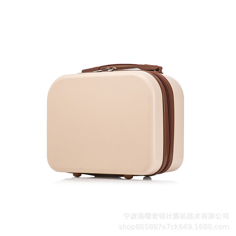 2024 souvenir 14 inch suitcase mother box holiday children's suitcase small gift box cosmetic bag wholesale 