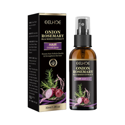 EELHOE Onion Rosemary Hair Spray Softens Hair Deeply Moisturizes Scalp Hair Care Spray 