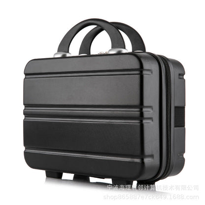 2024 new mother and child box large capacity cosmetic box female small travel suitcase storage bag 14 inch mini suitcase 