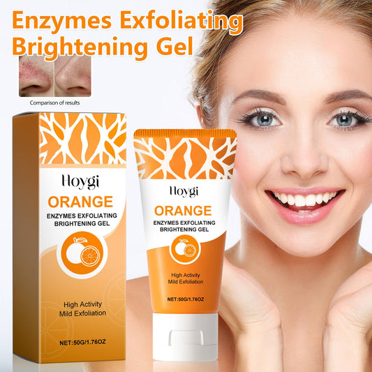 Hoygi Exfoliating Blackhead Gel Gently Exfoliates Blackheads, Shrinks Pores, Brightens, and Smooths Delicate Skin 