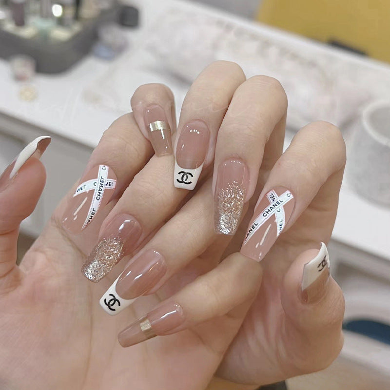 ក្រចកដៃសិប្បនិម្មិត nail stickers ស្ទីគ័រក្រចក