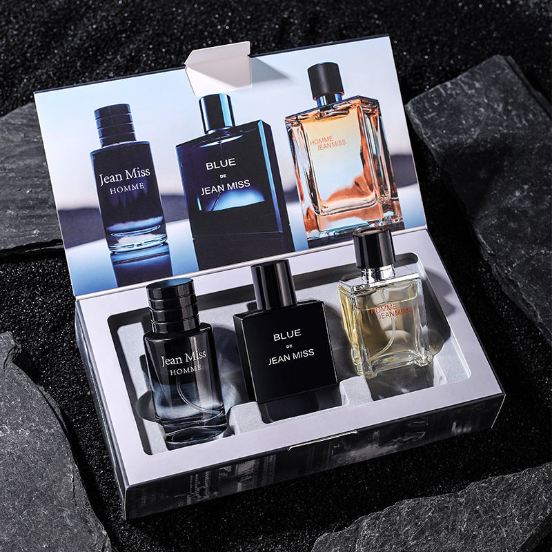 Xiaocheng Yixiang's Love Men's Perfume Set ក្លិនក្រអូបស្រាលជាប់បានយូរ Blue Earth Wilderness Douyin ទឹកអប់ពេញនិយមលក់ដុំ