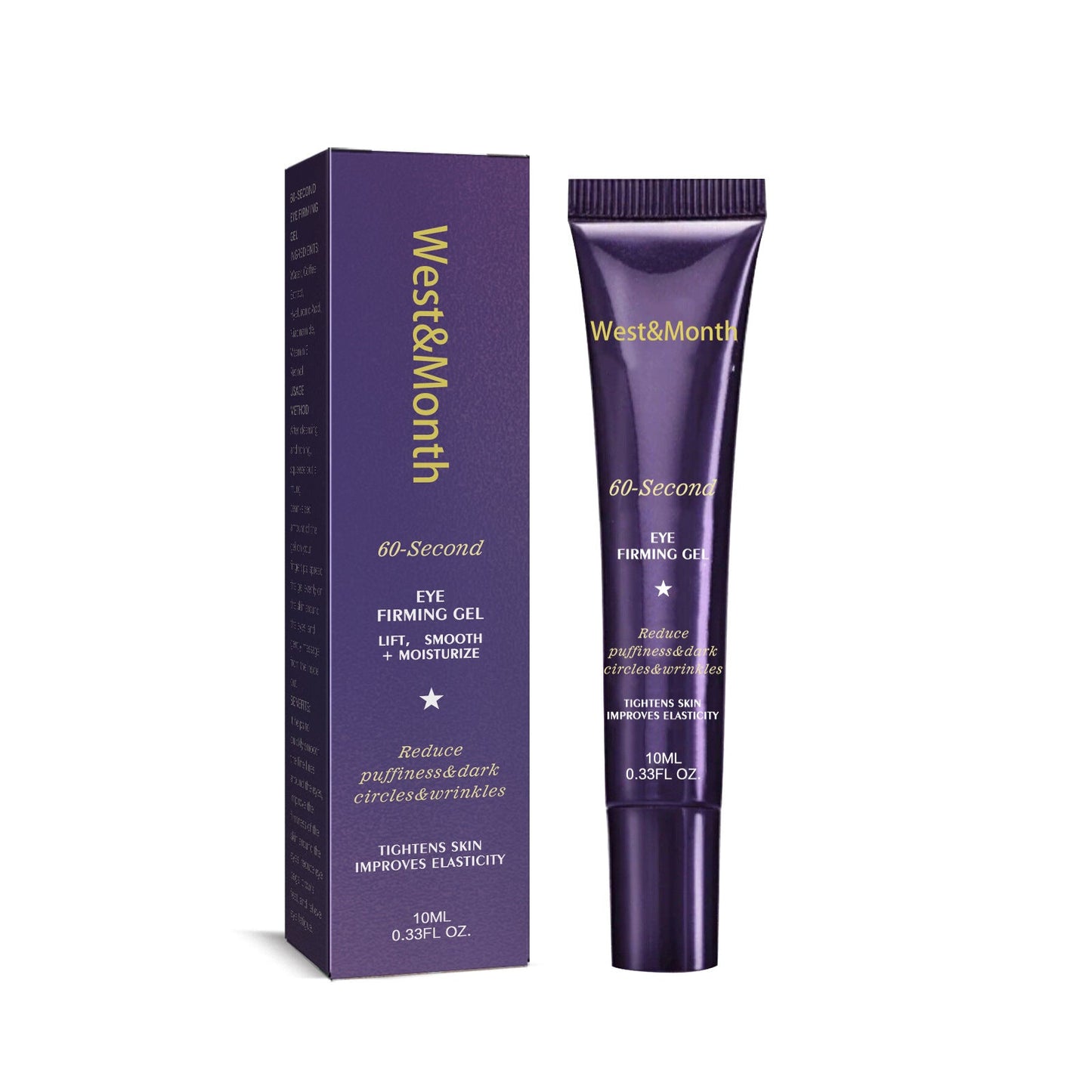 West Month Eye Firming Gel reduces fine lines and eye bags, moisturizes and tightens eye skin. 