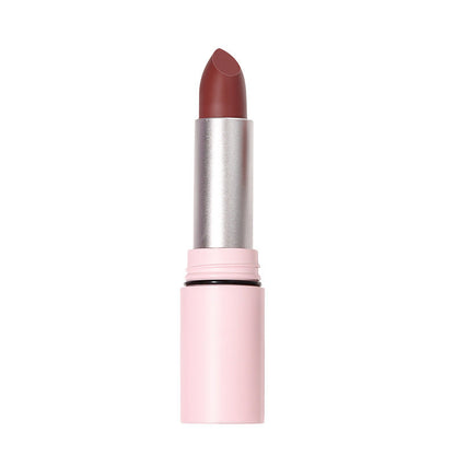 NOVO silky color-holding lipstick is translucent and light in autumn and winter. Retro terracotta red brown whitening moisturizing lipstick wholesale 