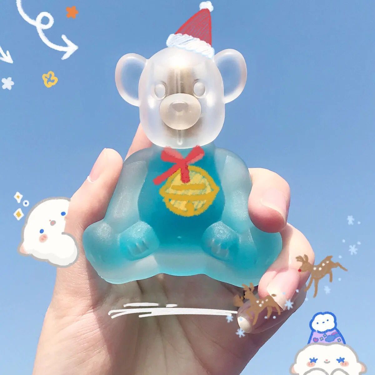 Bibi Bear cute student long-lasting light fragrance perfume gift live broadcast drainage one piece cross-border Southeast Asia Vietnam