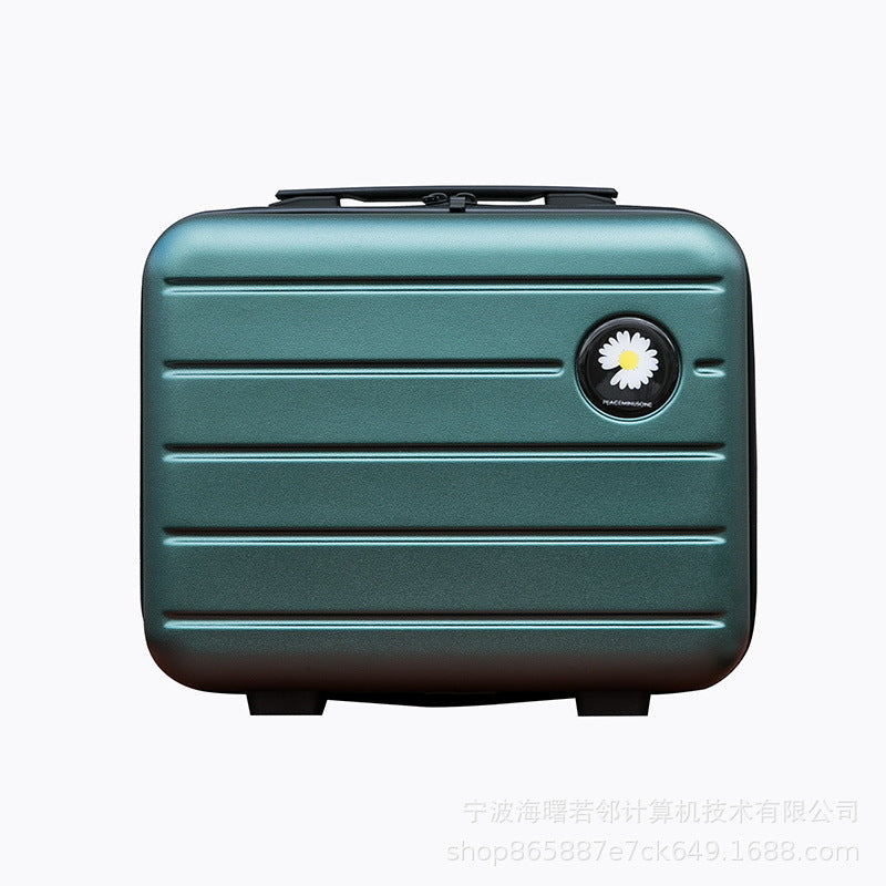 2024 New Retro Cosmetic Bag Large Capacity Washing Bag 16 Inch Multifunctional Compartment Storage Bag Portable Travel Case 