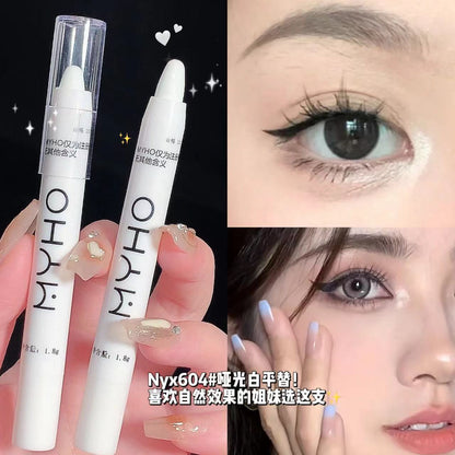 MYHO lazy eye silkworm highlighter matte pearlescent silver brighten eye eye shadow stick pearlescent white tear eyes pure desire cross-border