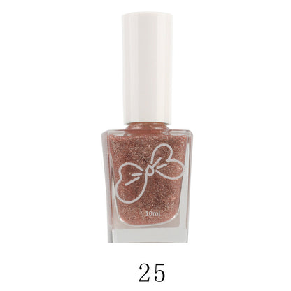 Oily nail polish, no baking, quick drying, non-peelable, non-stripping, safe, cross-border, odorless, nude nail polish for nail salons