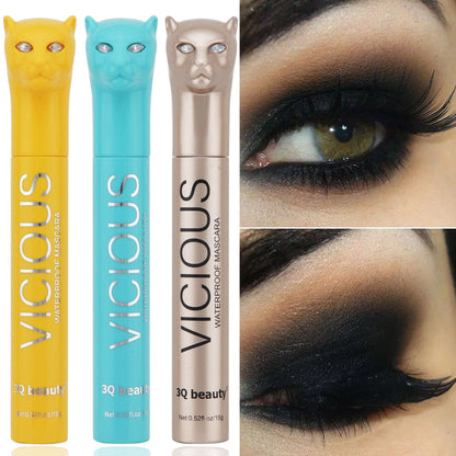 Cross-border new cartoon mascara shaping long-lasting lengthening curling mascara waterproof and anti-smudge eyelash base makeup 