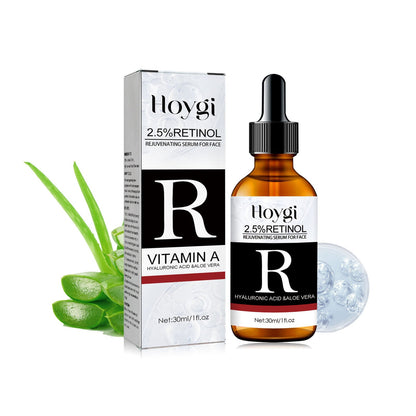 Hoygi Retinol Facial Serum បំបាត់ស្នាមជ្រីវជ្រួញ និងផ្នត់ nasolabial ផ្តល់សំណើមដល់ស្បែកមុខ សេរ៉ូមប្រឆាំងភាពជ្រីវជ្រួញ 