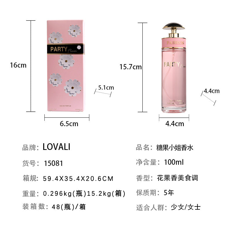 LOVALI外贸品牌糖果女士香水 跨境越南香水工厂100ml