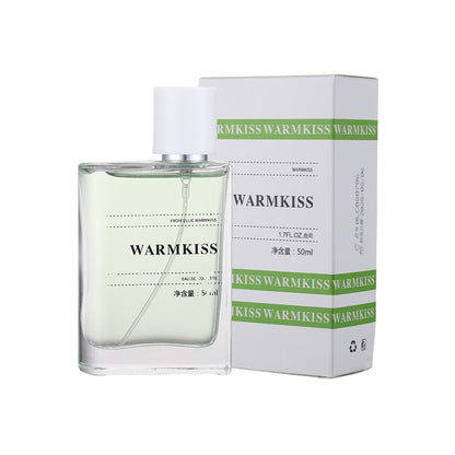 WARMKISS popular flower and fruit fragrance for women, long-lasting light strawberry and green grape fragrance for students 