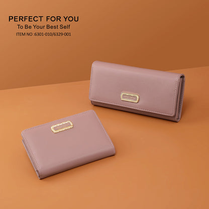 perfect for you new style ladies wallet long simple PU high-grade coin purse tri-fold clutch bag 