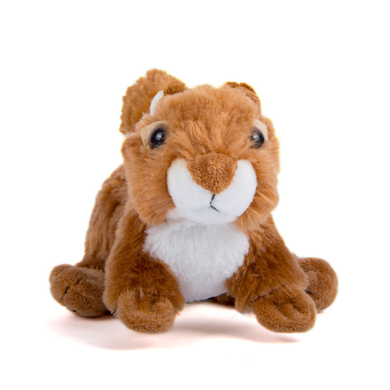 Simulation Sitting Squirrel Animal Doll New Style Plush Toy Children Gift Doll Wholesale