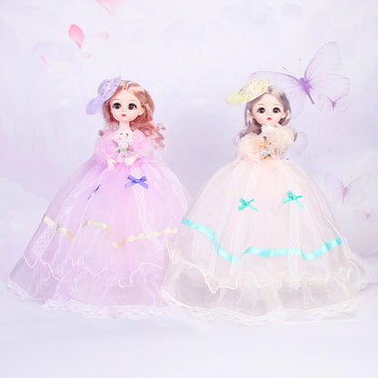 32cm Music Gauze Doll Yade Barbie Doll Girl Birthday Gift Children Toys Wholesale