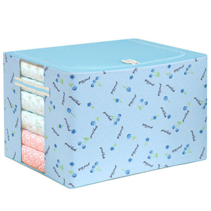 Clothes Storage Box Box Basket Artifact Household Fabric Folding Wardrobe Toy Organizing Bag Dormitory Storage Box 