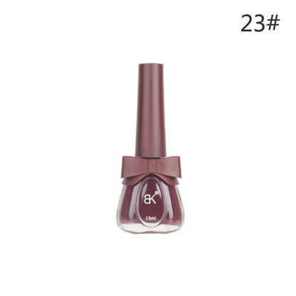 Water-based nail polish no baking quick drying tearable set nude transparent odorless long-lasting peelable cross-border nail polish