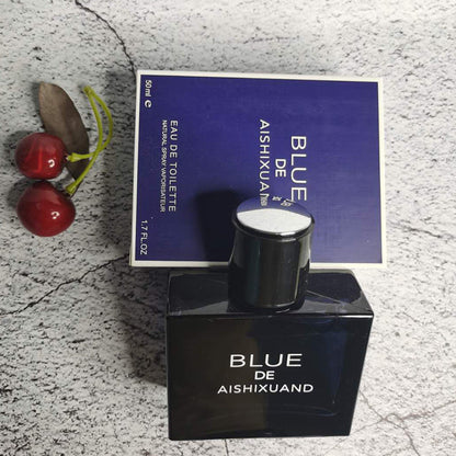 Aishixuandai Cologne Blue Men's Perfume Men's Cologne Spray Ocean Perfume Fragrance Manufacturer Wholesale 