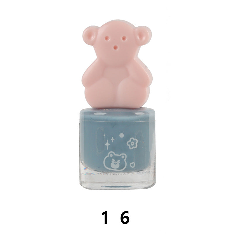 Bei Shijie water-based cute no-bake long-lasting non-peelable quick-drying nude color no odor nail polish wholesale