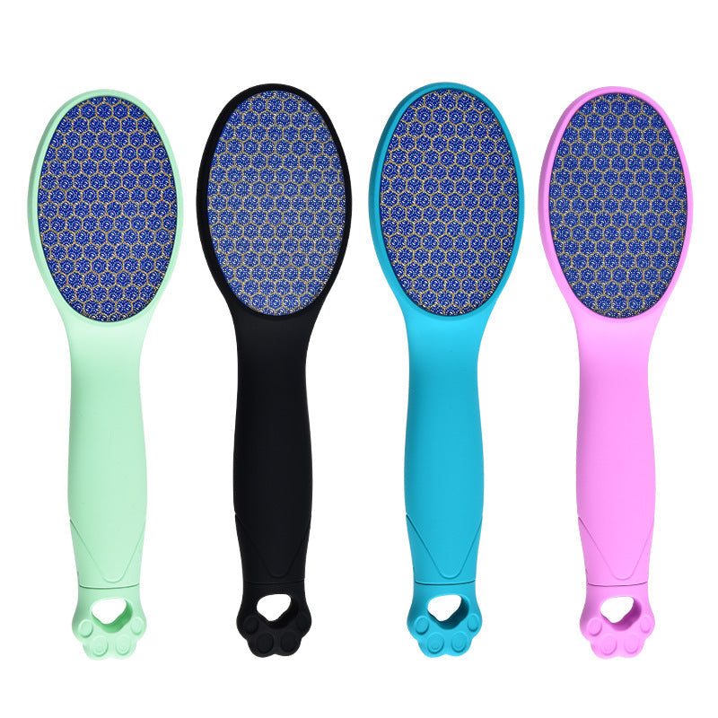 Original manufacturer Temu source multi-function two-in-one foot care foot scrubber to remove dead skin and calluses nano foot scrubber